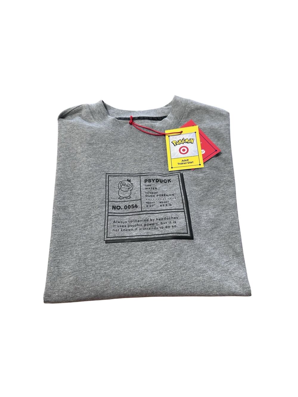 Pokémon x Target Psyduck 30th Anniversary Gray Graphic - Limited Edition Medium